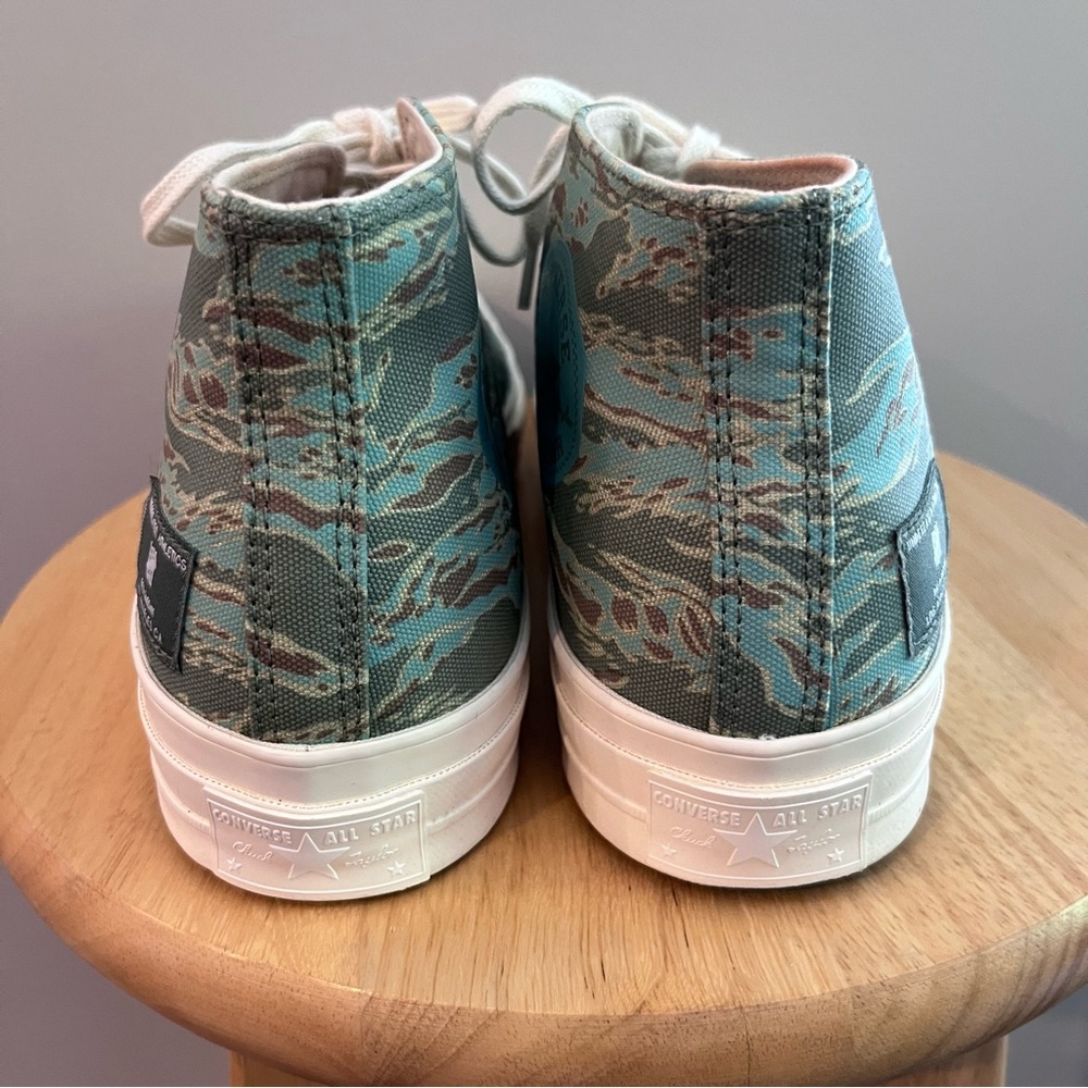 Converse x Undefeated Half Chuck 70 mid Tiger Camo Print Men's 10.5 with Box - Picture 8 of 12